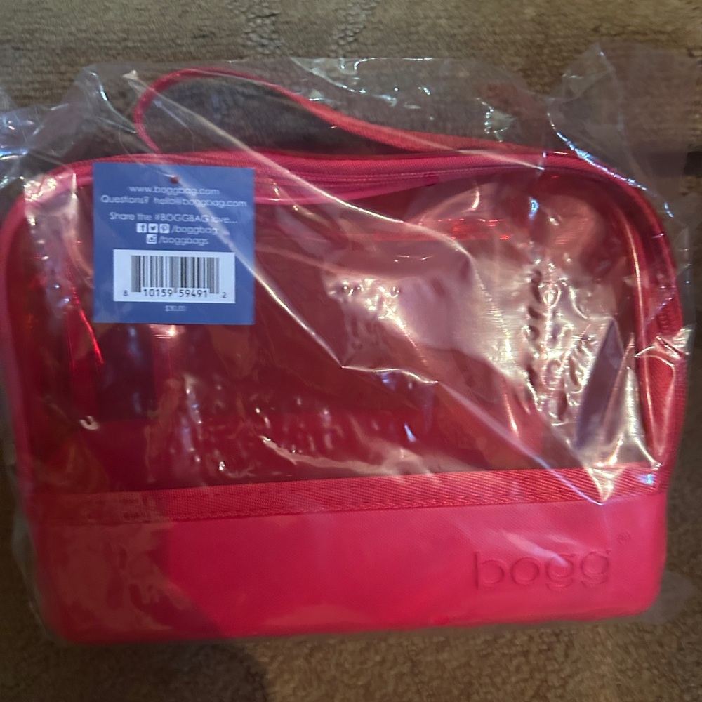 NWT RED BITTY BOGG N' ENDS BAG